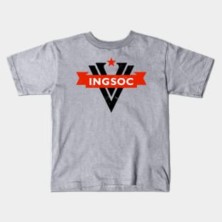 Ingsoc - Nineteen Eighty Four (1984) George Orwell Kids T-Shirt